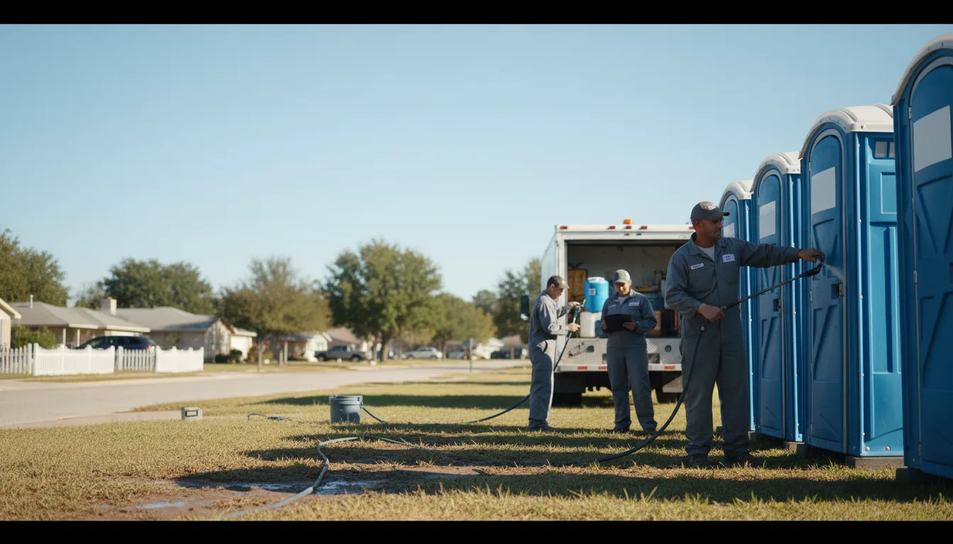 Long-Term Portable Toilet Rental in Henley, MO near me